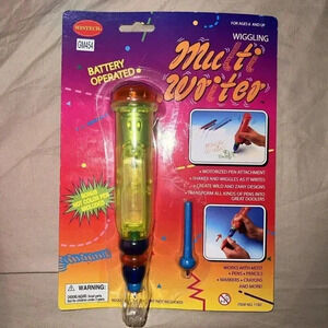 Vintage 1997 Wintech  Wiggling Multi Writer. Motorized Pen Attachment